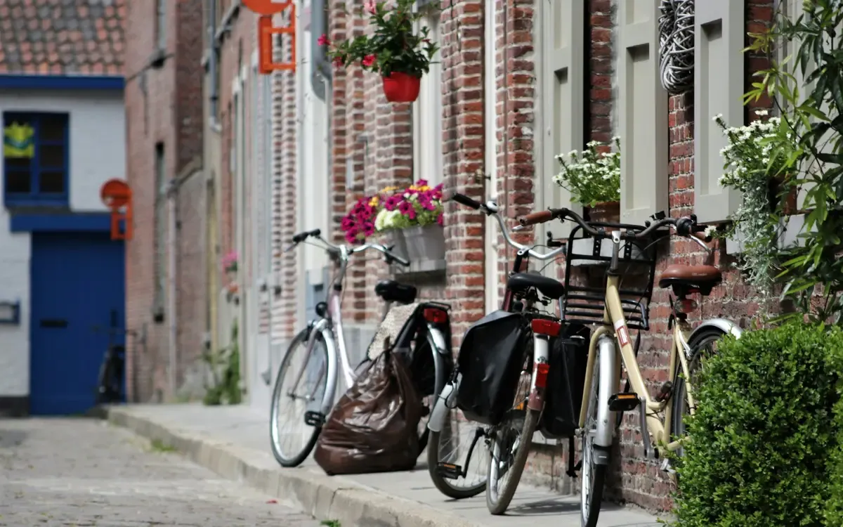 Fahrräder in der Fahrradstadt Münster